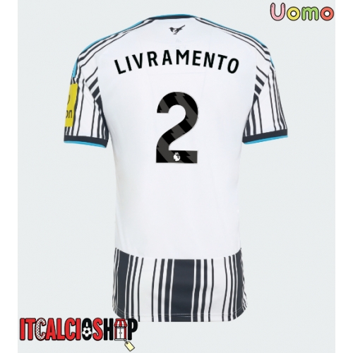 Newcastle United Tino Livramento #2 Prima Maglia 2026-27 Manica Corta